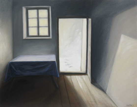 Monika Hubmann "Blauer Raum"