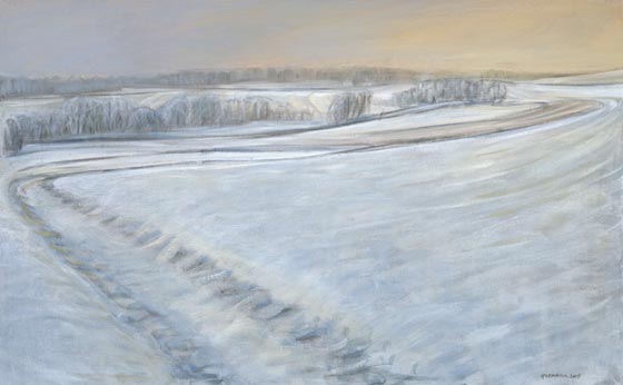 Monika Hubmann "Waldviertelwinter"