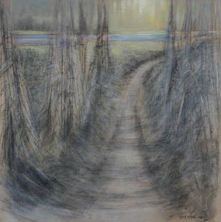 Monika Hubmann "Weg zum Wasser"